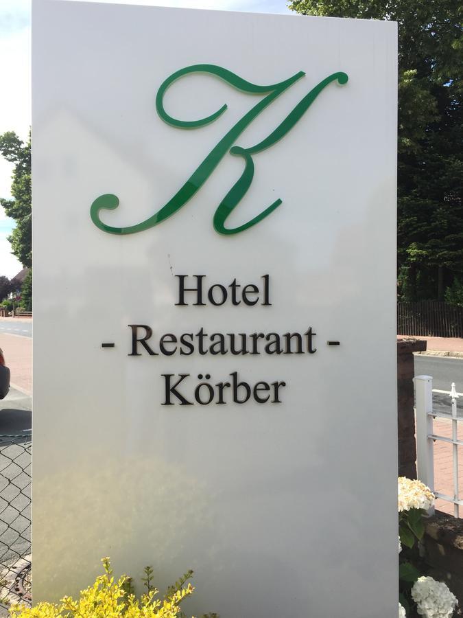 Hotel Restaurant Koerber Garbsen Exterior foto